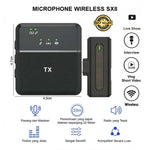 SX8 Type-C Single Professional Lavalier Wireless Microphone