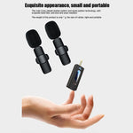 K35 High Quality Wireless Dual Microphone for Mobile Phone & Camera