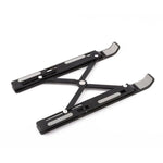 Speed-X Foldable Laptop Stand Adjustable Aluminum Bracket Black