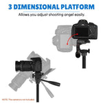 3366 Aluminum Tripod Stand 55 Inch with Mobile Phone Holder