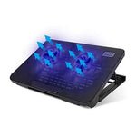 Speed-X N99 Dual Fan Laptop Cooling Pad with USB Ports & LED Light