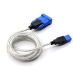 ZTEK USB 2.0 to RS232 DB9 Serial Converter Cable