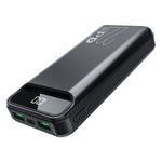 Aspor A396 PD 20000mAh 22.5W Fast Charging Power Bank with LCD Display