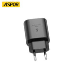 Aspor A820EU 25W USB-C Fast Charging Power Adapter | PPS & IQ Smart Charger