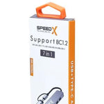 Speed-X SP-TC701 7 Port 2-in-1 USB 3.0 & Type-C Aluminum Alloy Hub