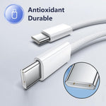 Premium 60W USB-C Fast Charging Cable (1M) – Nylon Braided, PD 3A