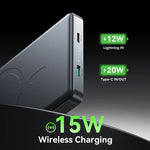 Joyroom JR-PBM08 Pro 10000mAh 20W Magnetic Wireless Power Bank Ultra-Thin
