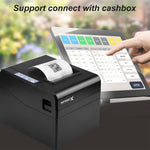 Speed-X SP-250U 80mm Thermal Receipt Printer USB | 300mm/s High-Speed POS Printer
