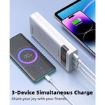 ROMOSS Sense 8P+ Plus 30000mAh 18W PD + QC Fast Charging Power Bank