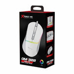 XTRIKE ME GM-322 Wired Gaming Mouse 7200 DPI RGB Backlight White
