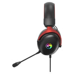 Marvo HG9076 Tactic X RGB USB Gaming Headset with 7.1 Surround Sound & Detachable Mic