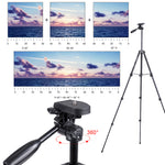 Yungteng VCT680RM Tripod Stand with 3-Way Fluid Pan Head