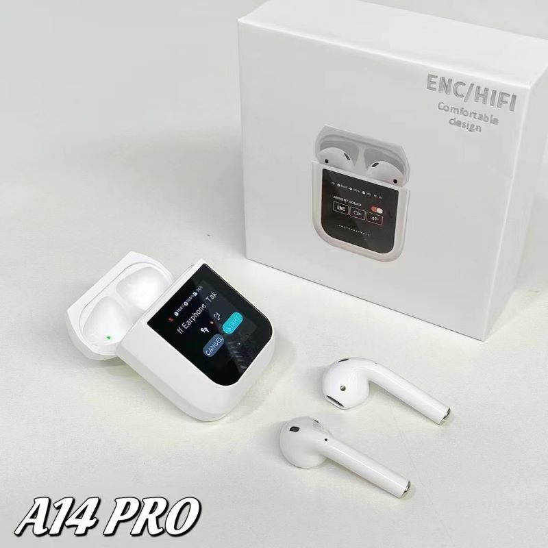 A14 Pro Anc Bt 5.4v Jerry Chipset Wireless Touch Display Airpods