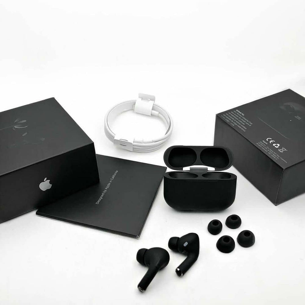 Apple AirPods Pro 2 Hengxuan High Copy with Popup Message & Find My iPhone Support – Black