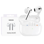 Samsung Galaxy Buds3 R530 Wireless ANC Earbuds – White, Open-Type, 360 Audio, AI Features
