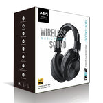 NIA S4000 Bluetooth Headset Wireless Over-Ear Headphones with FM Radio, TF Card, 40mm HD Drivers, 6–8H Playtime, Microphone