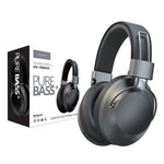 NIA WH700 Over Ear Wireless Bluetooth Headphones with Mic | Stereo Sound, FM Radio, TF Card Support, IPX4