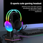 ONIKUMA X25 Pro RGB Gaming Headset Black with Mic 3.5mm Stereo Surround Sound