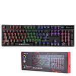 Xtrike Me GK-980 EN Wired Mechanical Gaming Keyboard 104-Key Rainbow Backlit Blue Switch