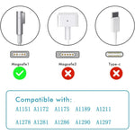 Apple 85W MagSafe 1 L-Shape Charger for MacBook Pro 15-inch | Magnetic Power Adapter