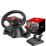 XTRIKE ME GP-903 Racing Wheel with Dual Vibration Motors for PC Gaming