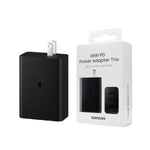 Samsung 65W US Pin PD Power Adapter Trio (2 USB-C + 1 USB-A) Fast Charger