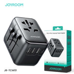 JR-TCW01 17W 4-Port Universal Travel Adapter (Black)