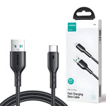 Joyroom SA26-AC3 3A USB-A to USB-C Fast Charging & Data Cable (1m, Black)