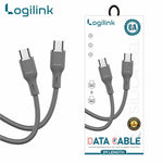 LogiLink Type-C to Type-C Silicone Fast Charging Data Cable (1M, Grey)