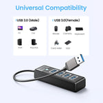 ORICO PW4U 4-Port USB 3.0 Hub 5Gbps High-Speed Data Transfer