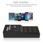 W858 12 Port USB Fast Charger 12A Multi-Device Charging Station