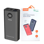 Faxite M10 Pro 10000mAh 22.5W Metal Power Bank with Digital Display & QC 4.0 Fast Charging