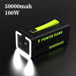 Faxite Y50 50000mAh 22.5W Fast Charging Power Bank with LED Light – Black