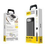 Aspor A396 PD 20000mAh 22.5W Fast Charging Power Bank with LCD Display