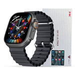 HK10 Ultra 3 Smart Watch 2.02" AMOLED Display AI Features Wearfit Pro Black