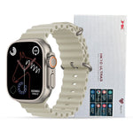HK10 Ultra 3 Smart Watch 2.02" AMOLED Display AI Features Wearfit Pro Silver