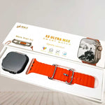 X8 Ultra Max Smart Watch 2.2" NFC Compass Always-On Display Wearfit Pro Orange