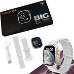 V200 Ultra Smart Watch 2.2" IP68 Waterproof Bluetooth Calling Grey