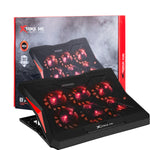 XTRIKE ME FN811 Laptop Cooling Pad with 6 Fans & Dual USB Ports