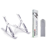 SpeedX 18 Inch Foldable Laptop Stand Adjustable Aluminum Bracket
