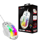 XTRIKE ME GM-319 Wired Gaming Mouse 7200 DPI RGB White