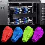 Cat6 RJ45 Patch Cable Boot Covers 1000PCS Pack Strain Relief Connector Sleeves