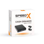 Speed-X SP-320A Cash Drawer – 4 Bill & 5 Coin Compartments for POS