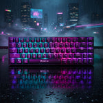 Xtrike Me GK-995W 68-Key Tri-Mode Wireless RGB Mechanical Gaming Keyboard Black