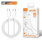 LDNIO LC901C 65W PD USB-C to USB-C Fast Charging & Data Cable (1M)