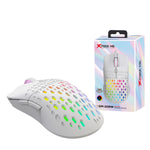 Xtrike Me GM209W RGB Gaming Mouse 8000 DPI Ultra Lightweight Honeycomb
