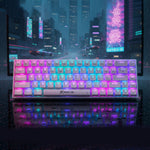 Xtrike Me GK-995W WH 68-Key Tri-Mode Wireless RGB Mechanical Gaming Keyboard White