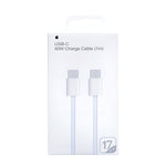 Premium 60W USB-C Fast Charging Cable (1M) – Nylon Braided, PD 3A
