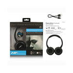 NIA Q1 Bluetooth Wireless Headphone – HiFi Stereo Sound, 10m Range, Black