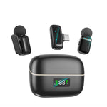 Mini8 RTS Lavalier Metal Condenser Wireless Dual Microphone